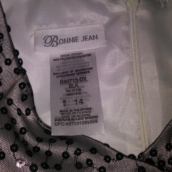 Black sequins formal party dress - Picture 6 of 7